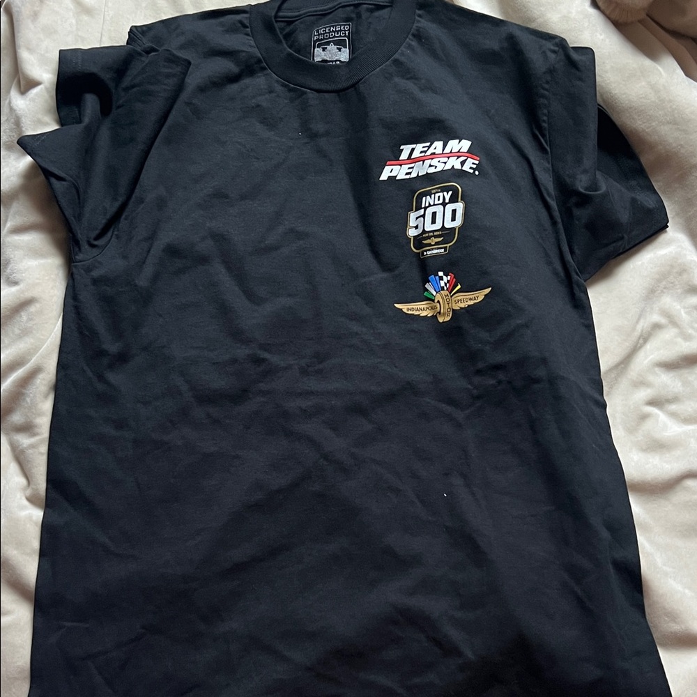 Black Indy 500 Short Sleeve Tee